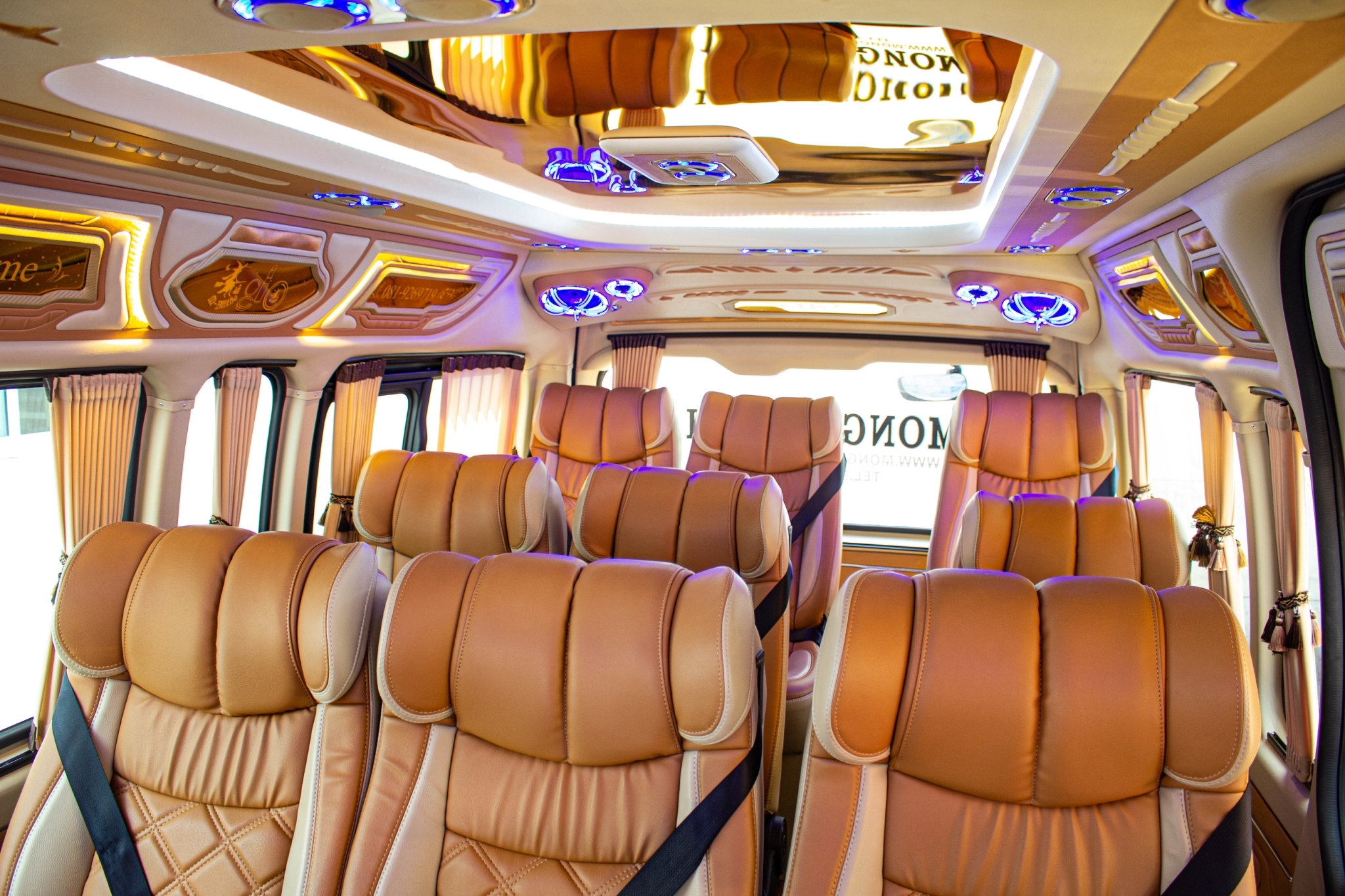 VIP van seating